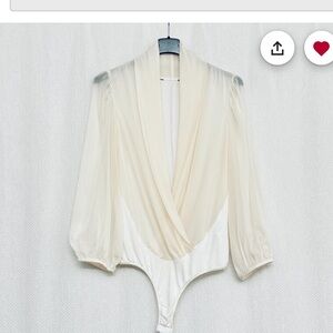 Elegant Cream Women's Blouse